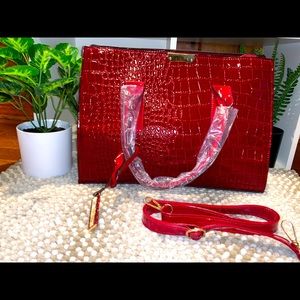 new crocodile leather bag